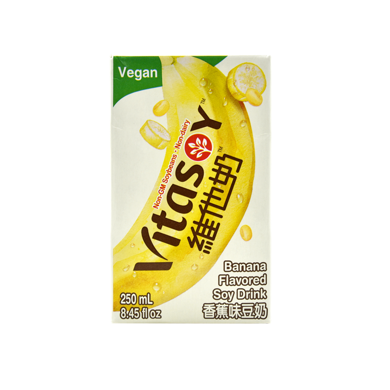 Vitasoy Banana Flavored Soy Drink
