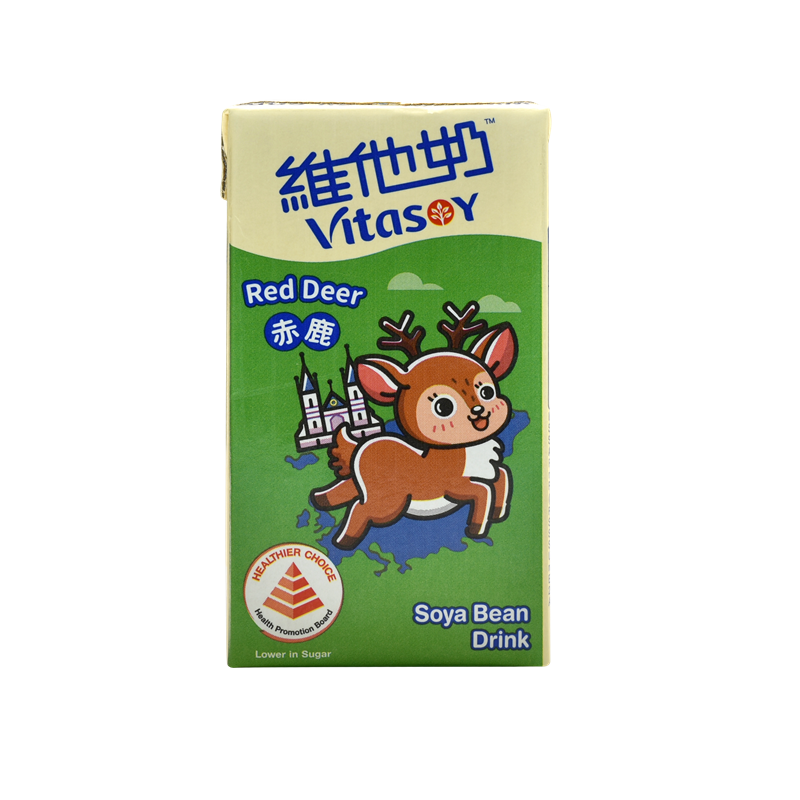 Vitasoy Soya Bean Drink Red Deer 125ml