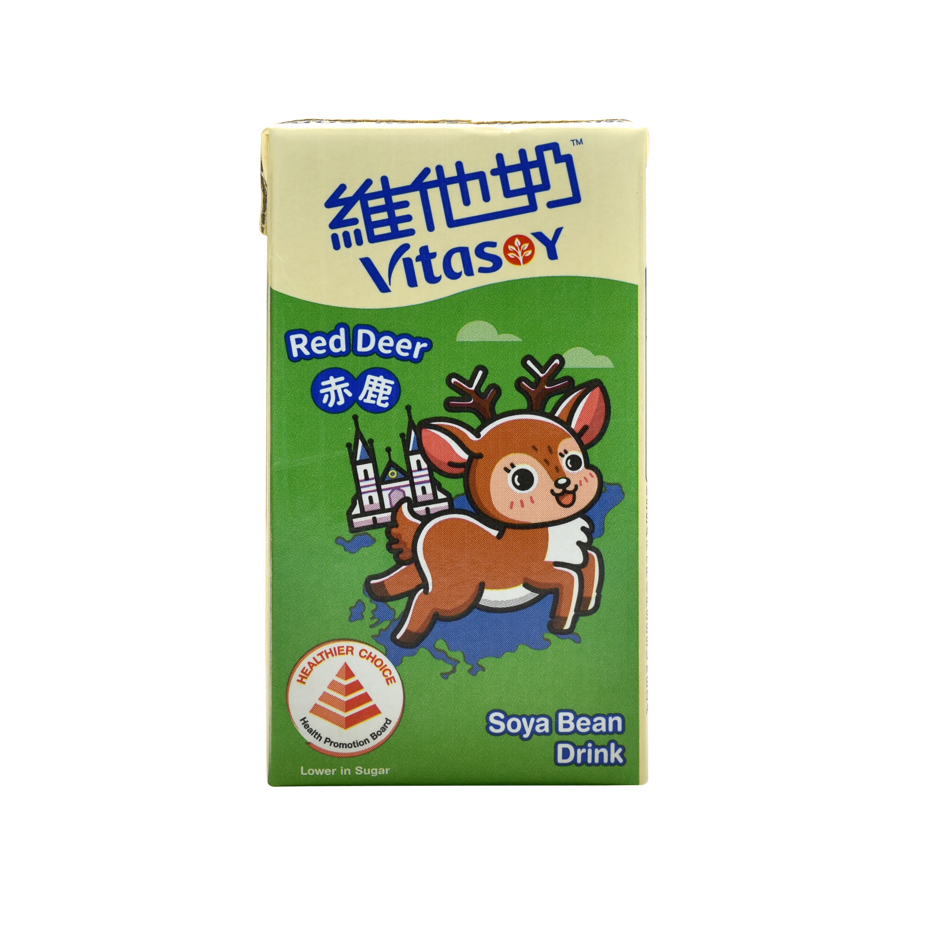Vitasoy Soya Bean Drink Red Deer 125ml