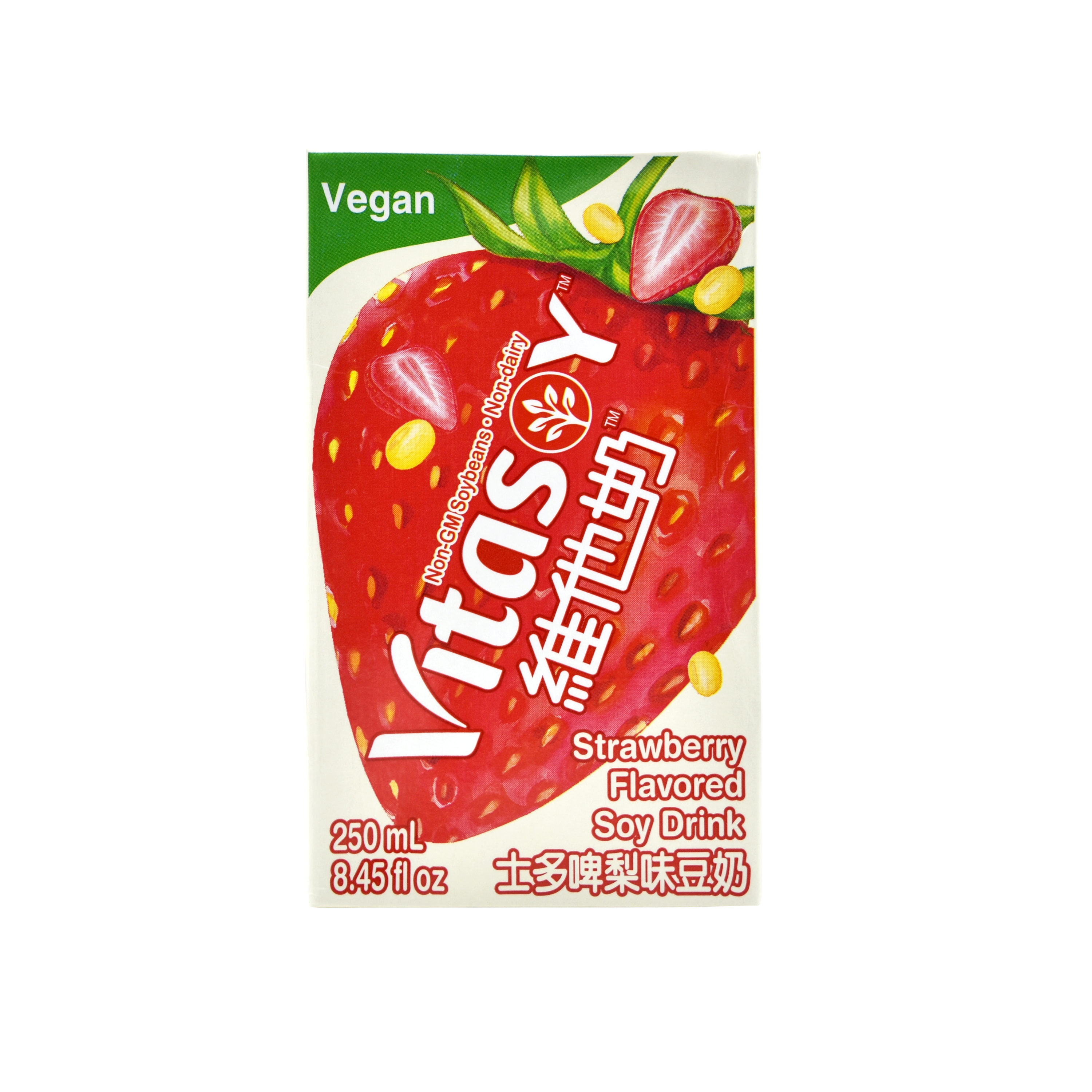 Vitasoy Strawberry Flavored Soy Drink